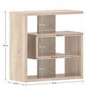 Kisasztal, sonoma tölgy, VANDIA