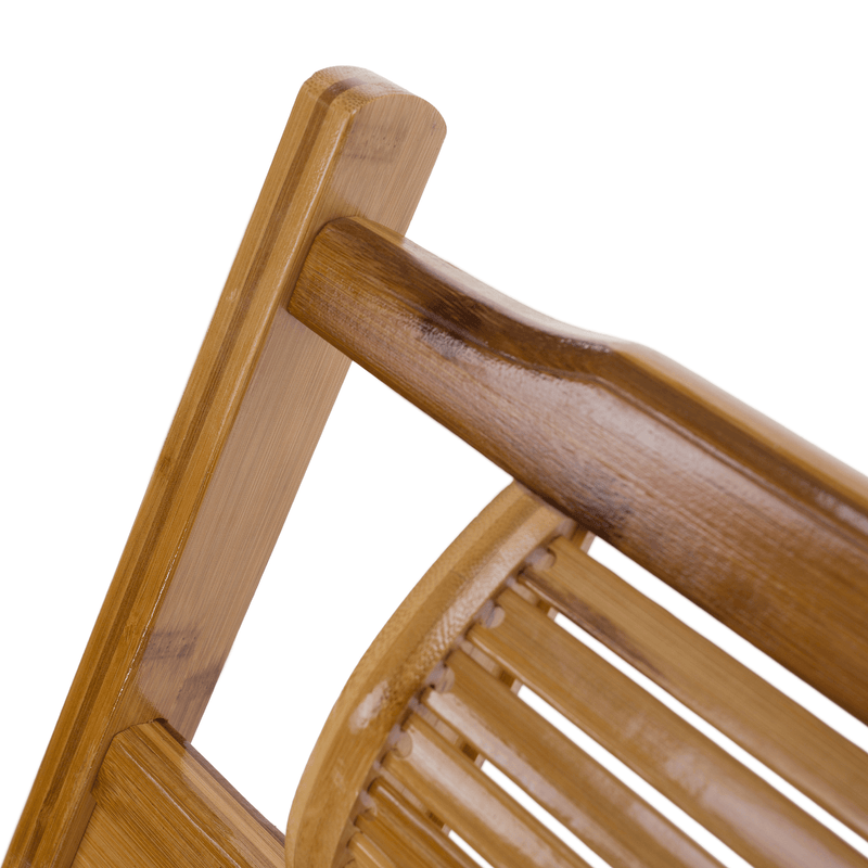 Kerti állítható szék, természetes, bambusz, VARDON