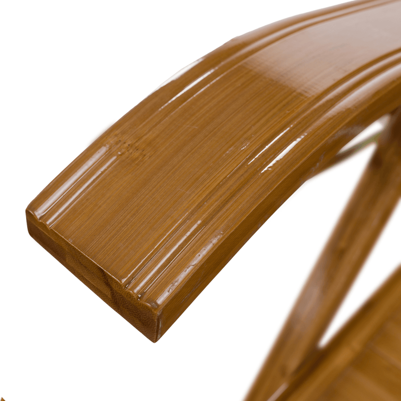 Kerti állítható szék, természetes, bambusz, VARDON