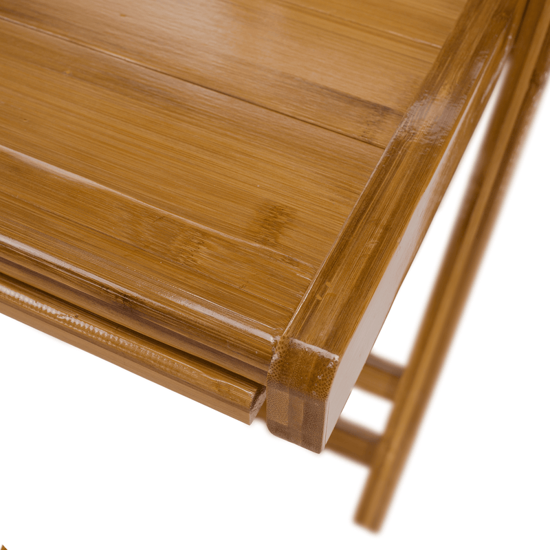 Kerti állítható szék, természetes, bambusz, VARDON