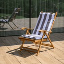 Kerti állítható szék, természetes, bambusz, VARDON