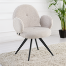 Forgószék, világosszürke/fekete, VASALA