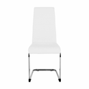 Étkező szék, fehér/króm, VATENA