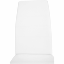 Étkező szék, fehér/króm, VATENA