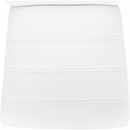 Étkező szék, fehér/króm, VATENA