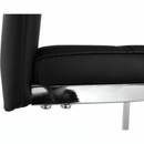 Étkező szék, fekete/króm, VATENA