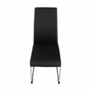 Étkező szék, fekete/króm, VATENA