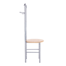 Szobainas, ezüst fém + bükkfa, FRANK