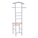 Szobainas, ezüst fém + bükkfa, FRANK