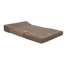 Összecsukható matrac/fotel, 2v1, világosbarna, VEDIS