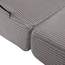 Összecsukható matrac/fotel, 2v1, szürke, VEDIS