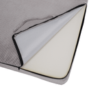 Összecsukható matrac/fotel, 2v1, szürke, VEDIS