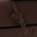 Összecsukható matrac/fotel, 2v1, barna, VEDIS