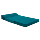 Összecsukható matrac/fotel, 2v1, petróleumzöld, VEDIS
