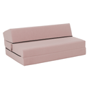 Összecsukható matrac/fotel, 2v1, rózsaszín, VEDIS