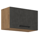 Felsőszekrény, tölgy lancelot/szürke matt, VEGA 60 GU-36 1F