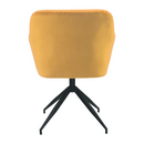 Forgószék, mustár/fekete, VELEZA NEW