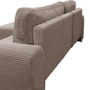 Ülőgarnitúra, barna, balos, VELINA ROH