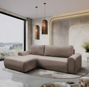 Ülőgarnitúra, barna, balos, VELINA ROH