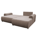 Ülőgarnitúra, barna, jobbos, VELINA ROH