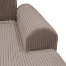 Ülőgarnitúra, barna, jobbos, VELINA ROH