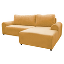 Ülőgarnitúra, mustárszínű, jobbos, VELINA ROH