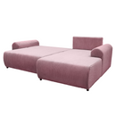 Ülőgarnitúra, rózsaszín, jobbos, VELINA ROH