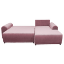 Ülőgarnitúra, rózsaszín, jobbos, VELINA ROH