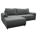 Ülőgarnitúra, szürke, balos, VELINA ROH