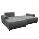 Ülőgarnitúra, szürke, balos, VELINA ROH