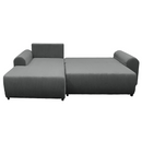 Ülőgarnitúra, szürke, balos, VELINA ROH