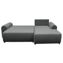 Ülőgarnitúra, szürke, jobbos, VELINA ROH