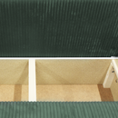 Ülőgarnitúra, zöld, balos, VELINA ROH