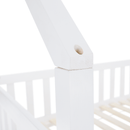 Montessori emeletes ágy, fehér, VENITA TYP 2