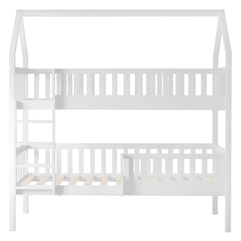 Montessori emeletes ágy, fehér, VENITA TYP 2