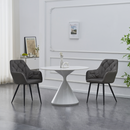 Design fotel, sötétszürke Velvet szövet, VERIO NEW