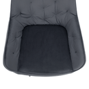 Design fotel, szürke Velvet szövet, VERIO