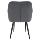 Design fotel, szürke Velvet szövet, VERIO