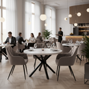 Design fotel, barna Velvet szövet, VERIO NEW