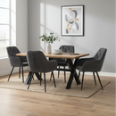 Design fotel, sötétszürke Velvet szövet, VERIO NEW