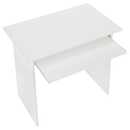 PC asztal, fehér, VERNER NEW