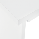 PC asztal, fehér, VERNER NEW