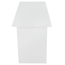 PC asztal, fehér, VERNER NEW