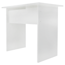 PC asztal, fehér, VERNER NEW