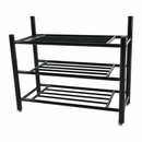 Fogas cipőtartóval, fekete fém, BARNUM