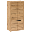 Akasztós szekrény polccal, wotan tölgy, TORONTA F