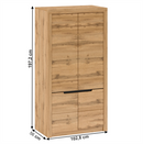 Akasztós szekrény polccal, wotan tölgy, TORONTA F