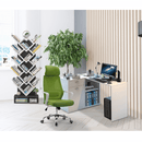 Irodai szék, zöld/fehér, TAXIS