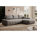 Univerzális ülőgarnitúra, szürke, VEZAN ROH