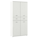 Cipősszekrény/állvány, fehér, VILOT